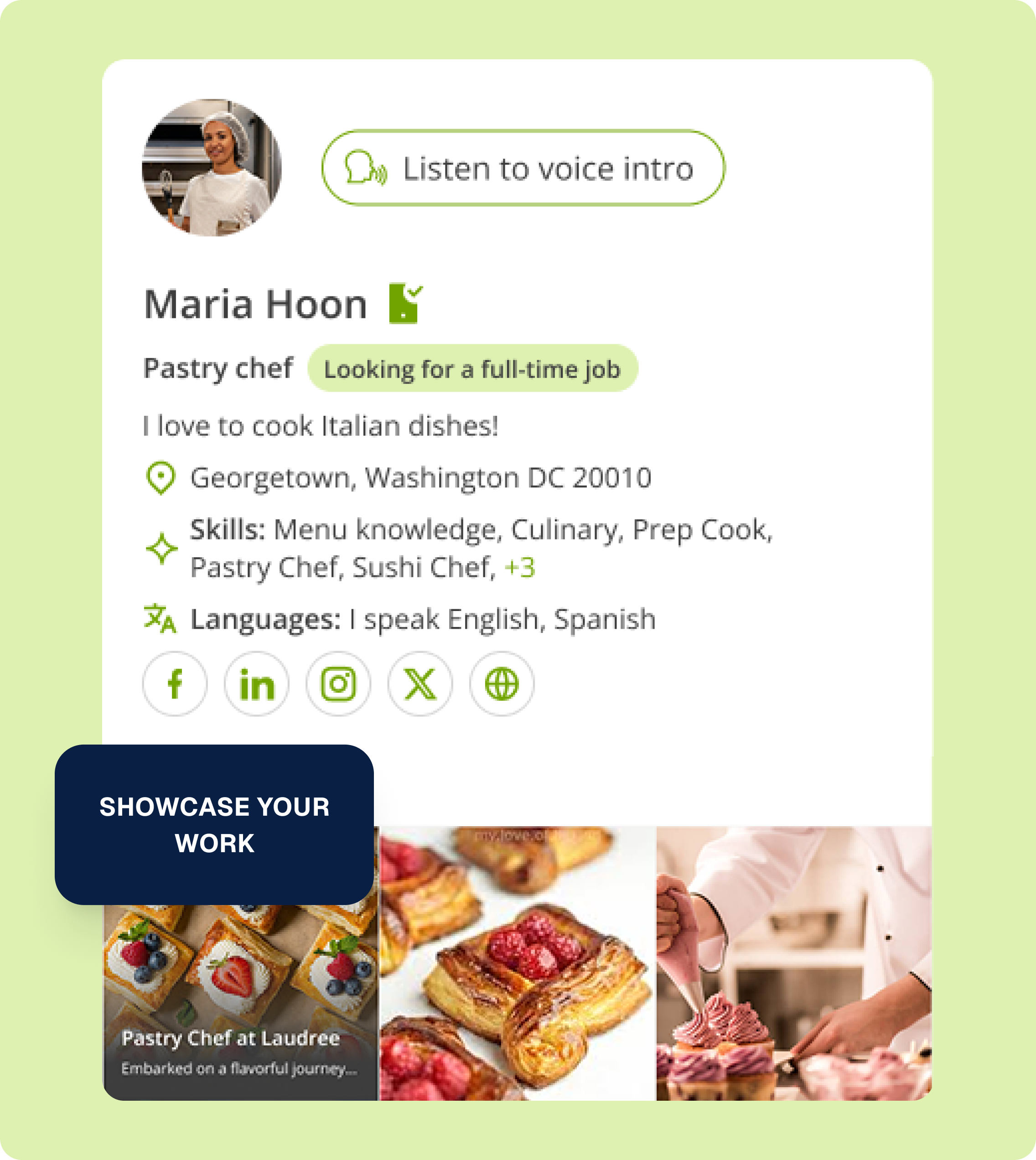 Happy job seeker finding local employment opportunities on WorkOnward platform